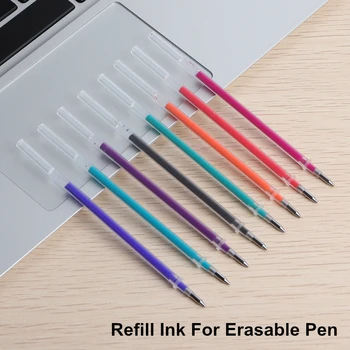 16PCS/많은 젤 펜필 지울 수 있는 플라스틱 펜필 온도 제어 삭제를 보충 학생의 쓰기에 0.5 지울 수 있는 젤 잉크 펜
