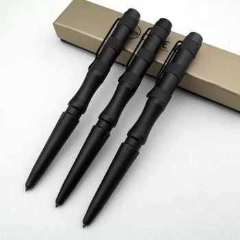 1pc EDC Self-Defence 펜 텅스텐 스틸 헤드 펜 보안 보호용품 방어 도구는 창 차단기
