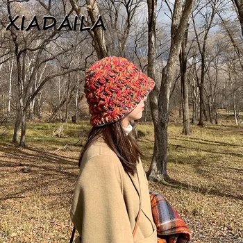 2020 년 새로운 겨울마 모성 패션 컬러는 따뜻한 숨기 여성의 분 야외 모자 선스크린 태양에 모자