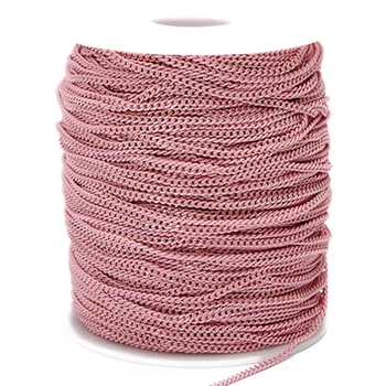5 2x3mm 다채로운 체인을 핑크 검은 푸른 목걸이 사슬에 대한 DIY 보석을 만드는 액세서리 구성요소 대량 도매