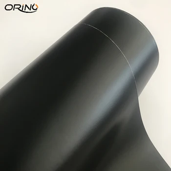 50x300cm 검은 광택이 없는 차 포장 비닐 롤과 공기 방출 DIY 자동 접착 스타일링 자동차 오토바이 스티커