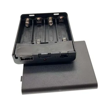 AA4 배터리 커버와 함께,스위치,6V 배터리 LED 표시등,내장된 USB 인터페이스,4AA 건전지 상자