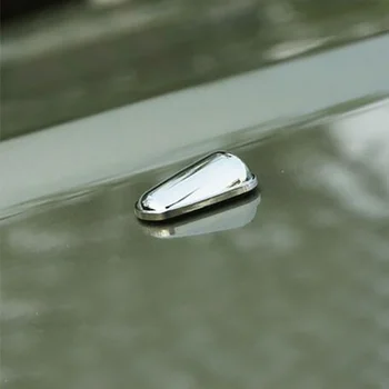 Carmilla ABS 크롬 자동차 앞 물 스프레이 노즐 커버에 대한 포커스 Mk2Mk3Mk4Fiesta Mk7Ecosport Kuga 액세서리