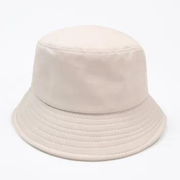 COKK Bucket Hat 여성 남성 면 어 캡 큰 큰 크기는 솔리드 컬러 파나마 밥 모 봄 여름 캐주얼 아이럽 미국 만화 곰 울