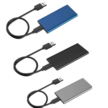 mSATA USB3.1 3.0Type-c SSD 인클로저로 알루미늄 휴대용 하드 드라이브 SSD 경우 3*3/3*5cm 미니 SATA 휴대용 퍼스널 컴퓨터 고체 상태의 디스크 박스