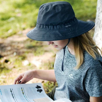Naturehike 모자를 낚시 남성과 여성의 야외 캠핑 접 슈퍼 빛 큰 모자 챙 선스크린 태양에 모자