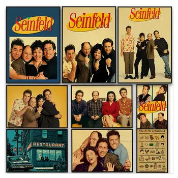 Seinfeld 톰 Cherones 종이 향수 포스터 사진 패션 거실 포스터와 종이 2022 만화 도착 포스터