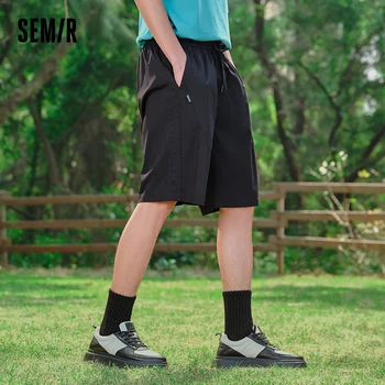 Semir2023 여름 캐주얼 바지 남자 새로운 항균제 패션을 통근 스타일 매일 짧은 바지기