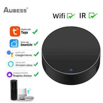 Tuya WiFi 적외선 원격 제어를 위한 똑똑한 가정 생활면의 자동화를 교체 TV DVD AUD 공기 상태에서 작동 Amazon Alexa Google 홈