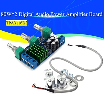 XH-M567TPA3116D2 이중-채널 스테레오 높은 전원 디지털 오디오 전력 증폭기 Board 오디오 전력 증폭기 보드 80W*2