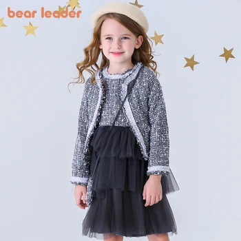 곰이 리더로 소녀 공주 드레스의 새로운 브랜드 파티 드레스 아이들이 소녀 의류한 귀여운 소녀는 옷을 어린이스