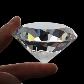 명확한 유리제 다이아몬드 장식 크리스탈 로맨틱 다이아몬드는 제안 가정 훈장 공예 장식품을 선물 Chrismas