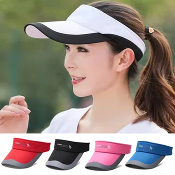 봄 여름의 태양은 모자 빈 모자 조정가능한 스포츠 모자 남자 여자 면 캡 UV Protection 스 골프 실행단 모자