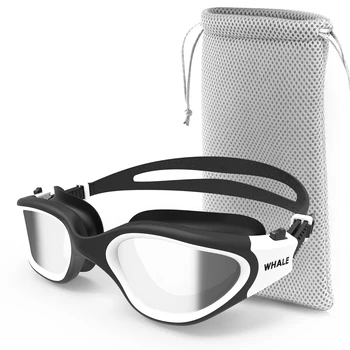 새로운 성인 반대로 안개 UV Protection 렌즈 남자 여자 수영 고글 조정가능한 방수 실리콘 수영 안경 성인