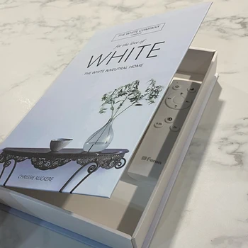 새로운 유행 호화스러운 가짜 책 훈장을 위한 시뮬레이션 책 저장 상자는 커피 테이블 책 빌라 호텔 가정 장식의 소품 촬영