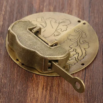 앤티크 가구 하드웨어 설정 Toggle 래치 버클 걸쇠 장식 중 자물쇠 자물쇠 보석을 위한 나무로 되는 상자