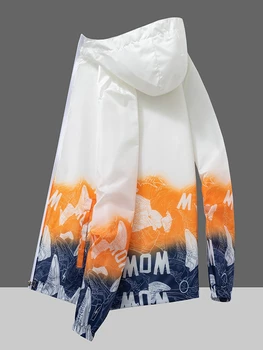 여름 태양 보호 의류 여자 한국의 캐주얼 스포츠 용 재킷의 일종 Hoodie Zip 까지 코트 야외 썬 재킷 7XL6XL