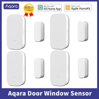 원래 Aqara 문 창 센서 ZigBee 무선 연결 스마트 도어 센서와 함께 작동의 경우 홈 글랜 위한 응용 프로그램 안드로이드 os