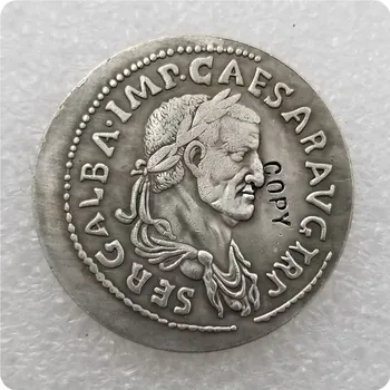 유형#15 은 고대 로마의 동전을 복사 기념전-복사 동메달 동전을 수집품