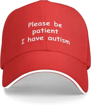 주십시오 나는 자폐증을 모자,트럭 모자 남성을위한 여자에 야외 Snapback Hat