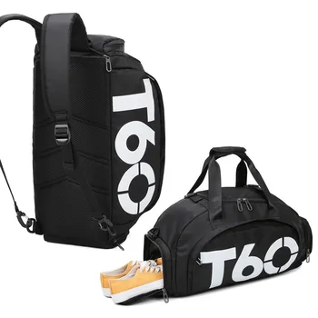 짐 가방 방수 야외 피트 니스 여행은 분리 가방 휴대용 다기능 Ultralight 요가 스포츠의 백팩 지갑