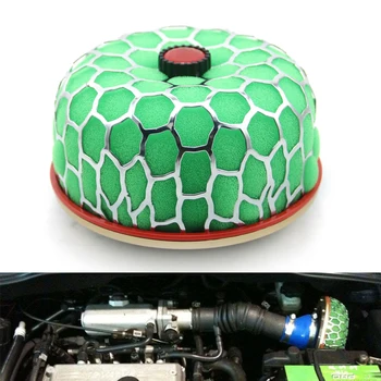 차량 액세서리 둥근 버섯 디자인 공기 필터를 섭취류 청소기 시스템의 필터 보편적인 맞는 대부분의 60mm 인터페이스 자동차