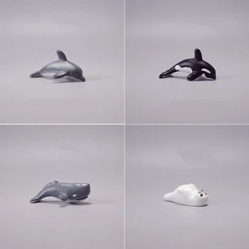 창의적이 고래,돌고래/바다 사자 마이크로 미니어처 책상 액세서리 DIY 가정 장식해 세계 장식품이 선물