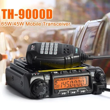 최신 버전 TYT TH-9000D 플러스 모바일 라디오 VHF136-174MHz 또는 UHF400-490MHz 차량 무전기 60W/45W TH9000D