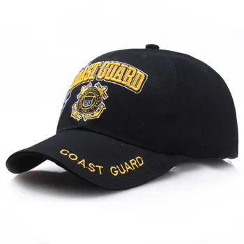 캐주얼에 미국 해안 경비대는 군 야구 모자를 뼈 우리 해군 모자 Snapback 모자에 대한 남성 여성 Balck 전술 캡 모자
