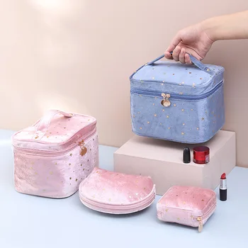 휴대용 여성 화장품 가방 큰 용량을 여행 세면용품 스토리지 주최자는 여성 Neceser 메이크업 아름다움 케이스 가방